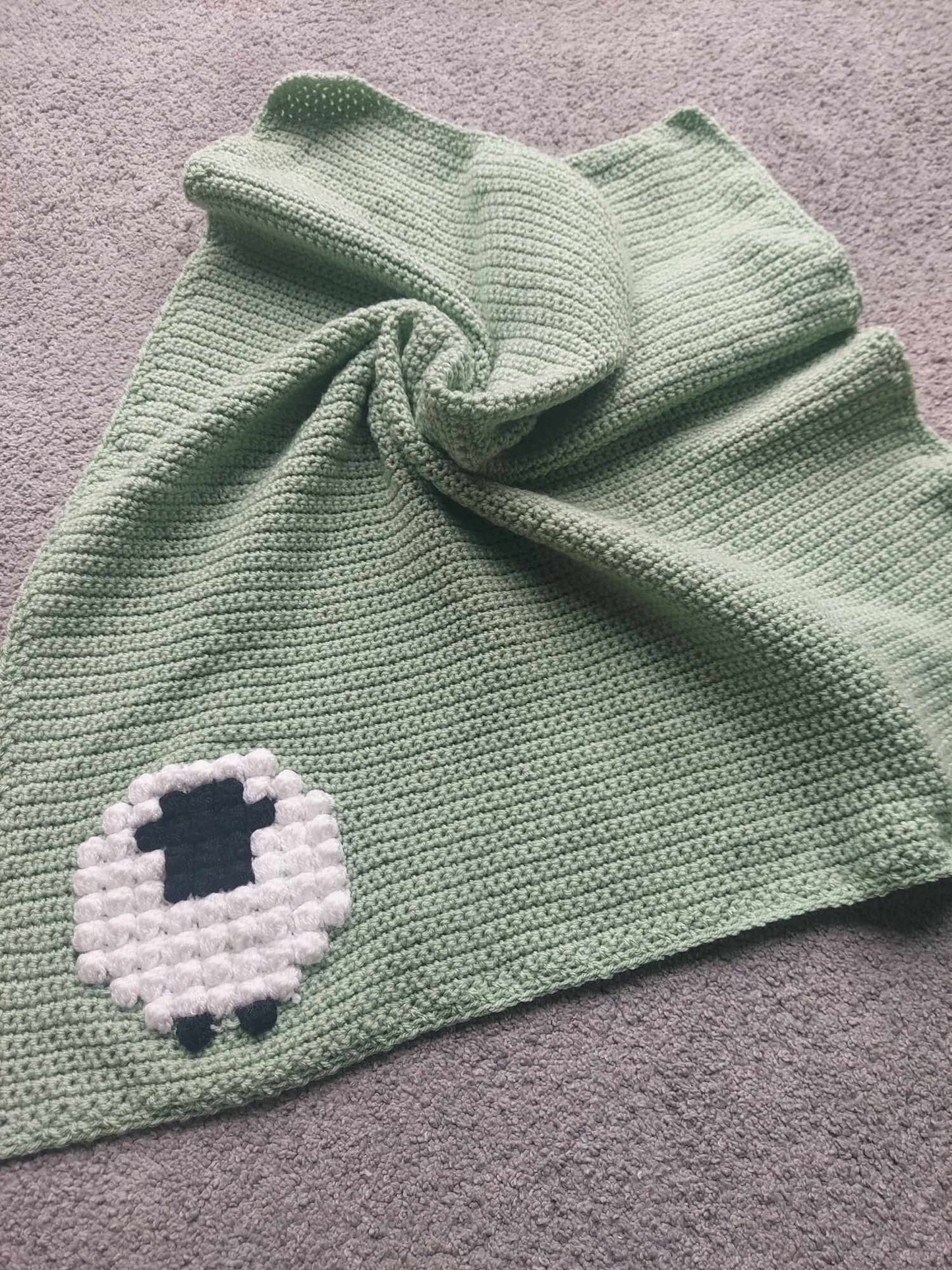 Crochet Blanket Pattern Sheep