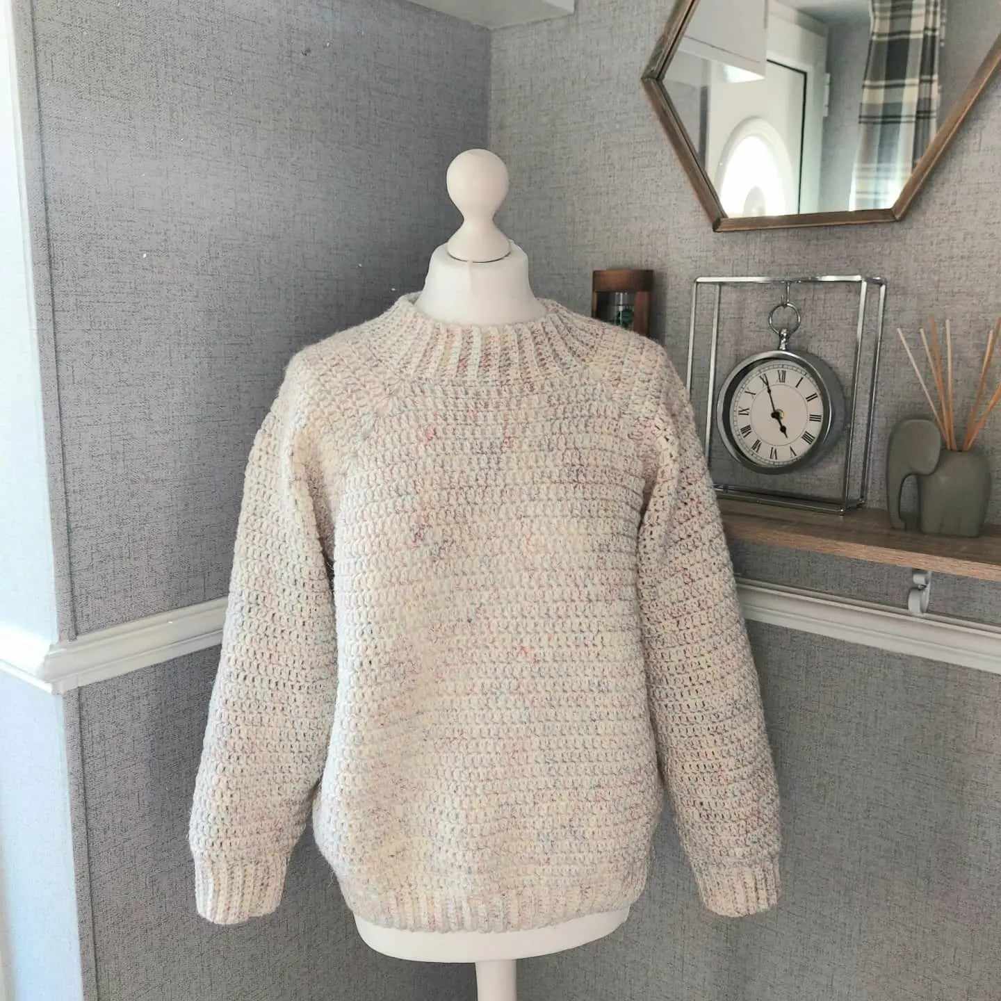 Top Down No Sew Jumper Crochet Pattern