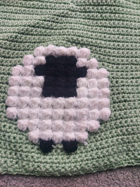 Crochet Blanket Pattern Sheep