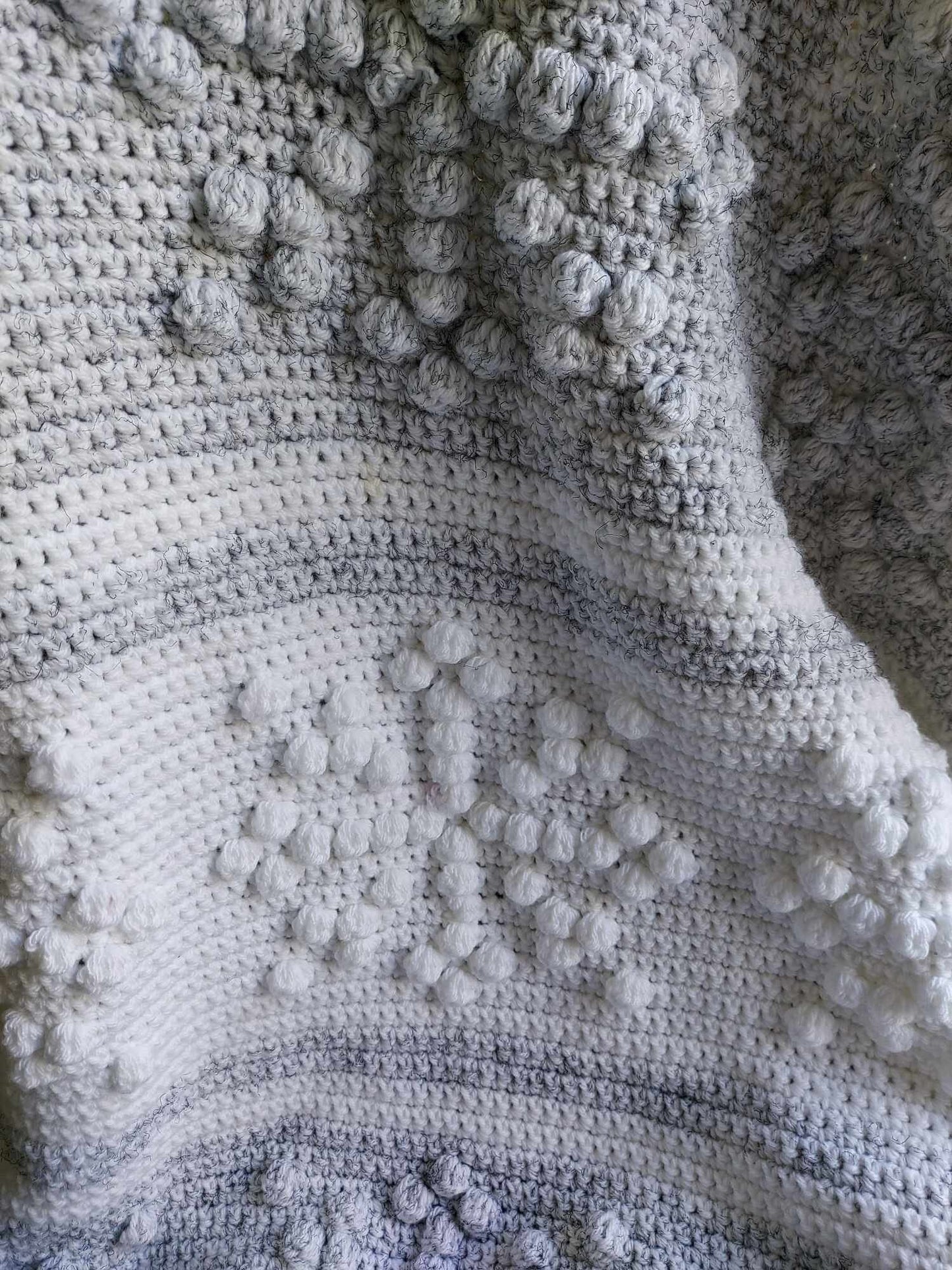 crochet pattern snowflake blanket